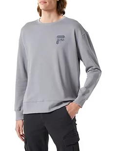 FILA Męska bluza Baben Oversized Crew, Night Owl, L - Bluzy męskie - miniaturka - grafika 1