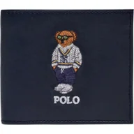Portfele - POLO RALPH LAUREN Skórzany portfel - miniaturka - grafika 1