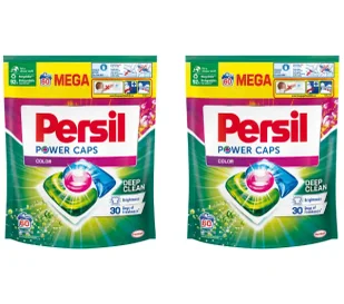 Persil Power Caps Color zestaw 2x60szt. - Środki do prania - miniaturka - grafika 1