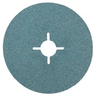 Materiały ścierne - Krążki ścierne fibra 125, K100, 3 szt,,cyrkon GRAPHITE - miniaturka - grafika 1