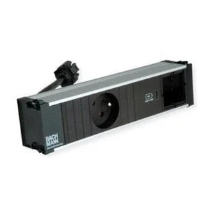 BACHMANN CONI 1xUTE 1xUSB C 30W 1xCM 0.2m GST18 - Gniazdka elektryczne - miniaturka - grafika 1