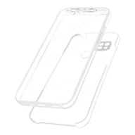 Etui i futerały do telefonów - Etui 360° do Xiaomi Redmi 10A Elastyczny przód i sztywny tył — przezroczyste - miniaturka - grafika 1