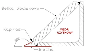 MAAD ZG-2000/1.2 ZAGINARKA GIĘTARKA KRAWĘDZIARKA DEKARSKA DO BLACHY Z CIĘCIEM MAAD ZG-2000/1.2 mm - Giętarki - miniaturka - grafika 16