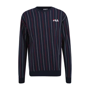 Bluza męska FILA Lobito Pinstriped Crew - Bluzy męskie - miniaturka - grafika 1