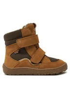 Buty dla chłopców - Froddo Kozaki G3160233-1 S Brązowy - miniaturka - grafika 1