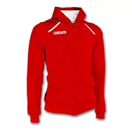 Bluzy męskie - Gems Męska bluza z kapturem Grecia Czerwony biały XXS - miniaturka - grafika 1