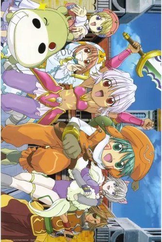 Plakat Anime Manga .hack dhs_010 A2 (custom)