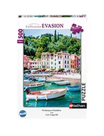 Puzzle - Nathan- Puzzle 500 sztuk-wiosna w Portofino dla dorosłych, 4005556873630 - miniaturka - grafika 1