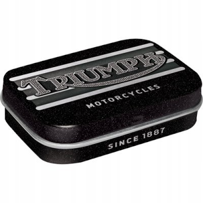 Miętówki TRIUMPH MOTORCYCLES metalowe pudełko prezent gift