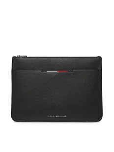 Tommy Hilfiger Saszetka Central Pouch AM0AM13523 Czarny - Nerki - miniaturka - grafika 1
