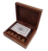 Karnisze - Kemis - House of Gadgets, Kości do gry i talia kart w pudełku - miniaturka - grafika 1