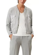 Kurtki damskie - s.Oliver BLACK LABEL Kurtka damska Langarm kurtka z długim rękawem, regularny krój, szary, 38 - miniaturka - grafika 1