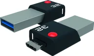 Pendrive - Emtec Mobile & Go 32GB USB Type-A / Micro-USB 3.2 Gen 1 (3.1 Gen 1) Czarny, Srebrny ECMMD32GT203 - miniaturka - grafika 1