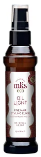 Mks Eco Oil Light, lekki olejek do włosów cienkich i delikatnych, 60ml - Serum do włosów - miniaturka - grafika 1