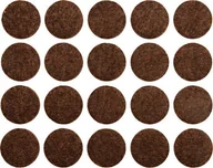 Pozostałe narzędzia ogrodowe - VOREL Podkładki filcowe 20 mm brązowe 74851 - miniaturka - grafika 1