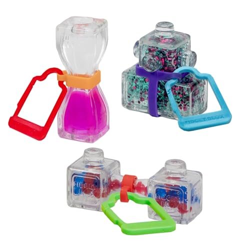 Fidget Blox - 3-pak z klipsem do plecaka
