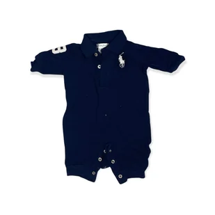 Rampers dziecięcy rękaw RALPH LAUREN 0+ msce NB - Rampersy - miniaturka - grafika 1