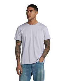 G-STAR RAW Męski T-shirt Base-s, Szary (Icelandic Blue D16411-336-g081), L - Koszulki męskie - miniaturka - grafika 1