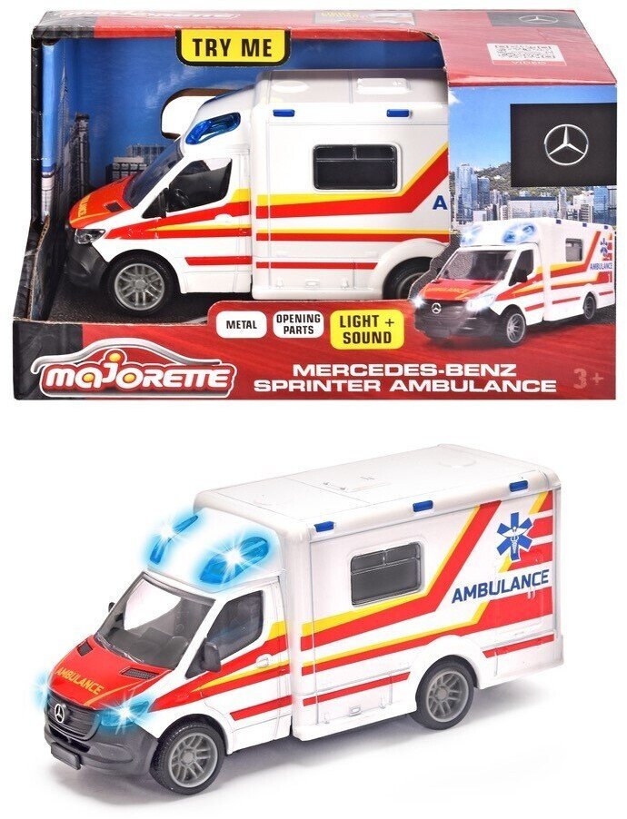 Simba Majorette Ambulans Grand Mercedes Benz 12,5 cm 3712001