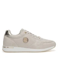 Sneakersy damskie - Półbuty MEXX MI001013251W Beżowy - miniaturka - grafika 1