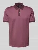 Koszulki męskie - Koszulka polo o kroju regular fit z detalem z logo model ‘Parlay’ - miniaturka - grafika 1