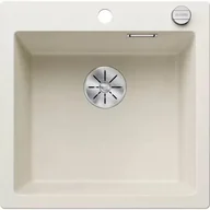 Zlewozmywaki - Zlewozmywak granitowy BLANCO Pleon 5 Silgranit Delikatny biały 527134 - miniaturka - grafika 1