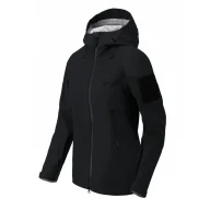 Odzież taktyczna i umundurowanie - Kurtka damska Helikon-Tex Hardshell SQUALL - TorrentStretch - Czarna - miniaturka - grafika 1
