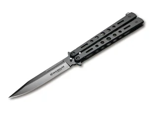 Boker Nóż składany motylek Magnum Balisong All Black (06EX402) 06EX402 - Noże - miniaturka - grafika 2
