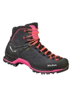 Buty trekkingowe damskie - Salewa Botki turystyczne "MTN GTX" w kolorze antracytowym - miniaturka - grafika 1