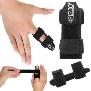 Stabilizator, orteza na palec z szyną FN01UNI 4FIZJO, uniwersalna - Ortezy, stabilizatory i opaski elastyczne - miniaturka - grafika 1