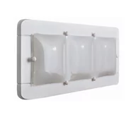 Lampy ścienne - Kinkiet 3xE27/20W/230V biały - miniaturka - grafika 1
