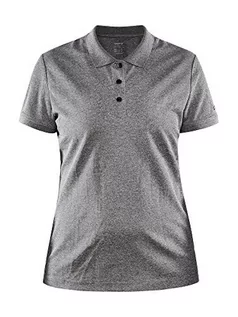 Koszulki i topy damskie - Craft CORE Unify damska koszulka polo, kolor szary, rozmiar M, gris, M - grafika 1