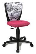 Krzesła obrotowe dla dzieci - Topstar krzesło obrotowe dla dzieci i młodzieży Swap S'Cool różowa z motywami rodzaje do montaż do malowania 70560JF11 - miniaturka - grafika 1