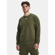 Bluzy męskie - Bluza fitness męska UNDER ARMOUR Rival Fleece Crew - miniaturka - grafika 1