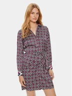 Sukienki - Guess Sukienka koszulowa Alya W4YK35 WF1T2 Kolorowy Regular Fit - miniaturka - grafika 1