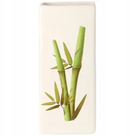 Nawilżacze powietrza - NAWILŻACZ POWIETRZA pojemnik ceramiczny na kaloryfer grzejnik bambus 300ml - miniaturka - grafika 1