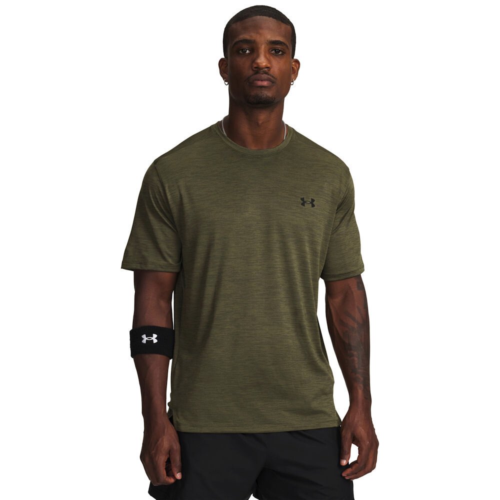 Koszulka męska Under Armour Tech Vent SS Marine OD Green/Black XL
