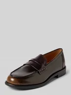 Półbuty damskie - Klapki ze skóry bydlęcej model ‘LINN’ - miniaturka - grafika 1