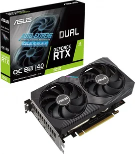 ASUS GeForce RTX 3050 DUAL 8GB OC LHR - Karty graficzne - miniaturka - grafika 1