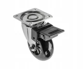 Meble modułowe i akcesoria - Kółko rolka Brazylia Gtv czarne z hamulcem śred.50 - miniaturka - grafika 1