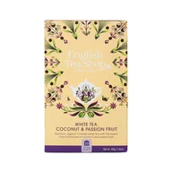 Herbata - English Tea Shop, herbata biała Coconut & Passion Fruit, 20 saszetek - miniaturka - grafika 1