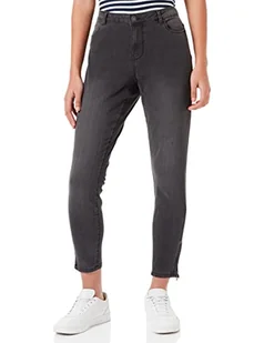VERO MODA Jeansy damskie o kroju skinny Fit VMTilde Normalny Waist Ankle, Medium Grey Denim, XS - Spodnie damskie - miniaturka - grafika 1