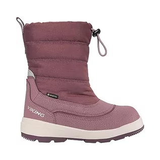 Buty dla dziewczynek - Viking Buty dziecięce Toasty Pull-on Warm GTX Snow Boot, uniseks, Antiquerose, 29 EU Weit - grafika 1