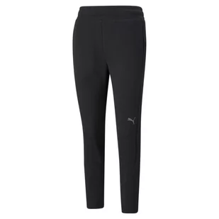Spodnie dresowe damskie Puma EVOSTRIPE czarne 84707601-XS - Dresy damskie - miniaturka - grafika 1