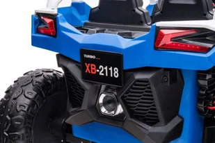 Auto na Akumulator Buggy XB-2118 Policyjne Niebieskie 4x4 - Pojazdy elektryczne dla dzieci - miniaturka - grafika 9