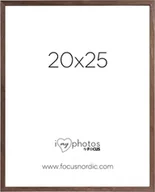 Ramki na zdjęcia - Ramka Focus Focus Rock Walnut veneer 20X25 - miniaturka - grafika 1