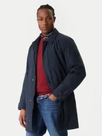 Płaszcze męskie - Tommy Hilfiger Płaszcz przejściowy MW0MW42569 Granatowy Regular Fit - miniaturka - grafika 1