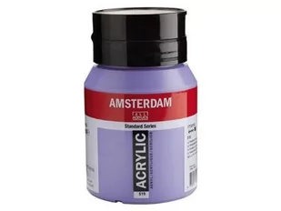 Talens Amsterdam, farba akrylowa, 500 ml, Ultramaryna fioletowa, jasny - Przybory szkolne - miniaturka - grafika 2