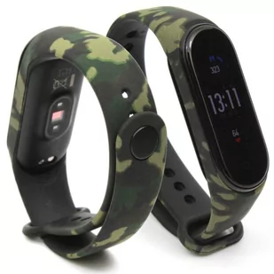 Opaska / Pasek Do Smartbanda Xiaomi Mi Band 3 Xmsh05Hm / 4 Xmsh07Hm Silikonowa Military 2 - Akcesoria do smartwatchy - miniaturka - grafika 1