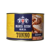 Konserwy i dania rybne - MARCA SCUDO FILETY Z TUŃCZYKA w OLEJU Włochy 1730g - miniaturka - grafika 1